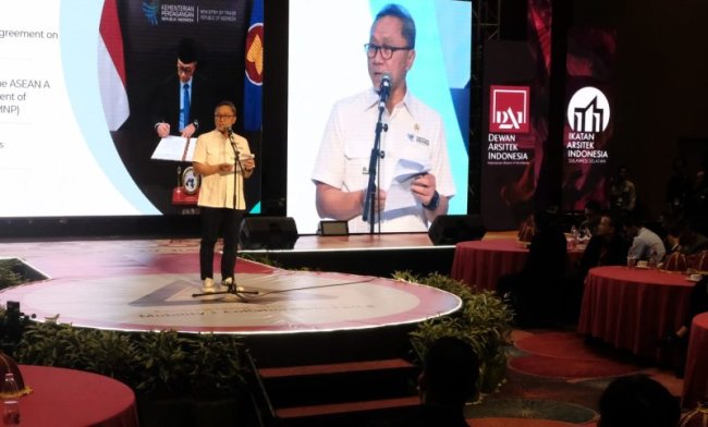 Zulkifli Hasan: Arsitek Bisa Manfaatkan Perjanjian Dagang untuk Buka Akses Pasar 