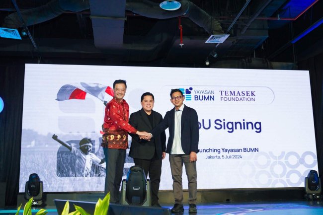 Relaunching Yayasan BUMN, Erick Thohir: Transformasi Menuju Program Adaptif, Efektif dan Efisien