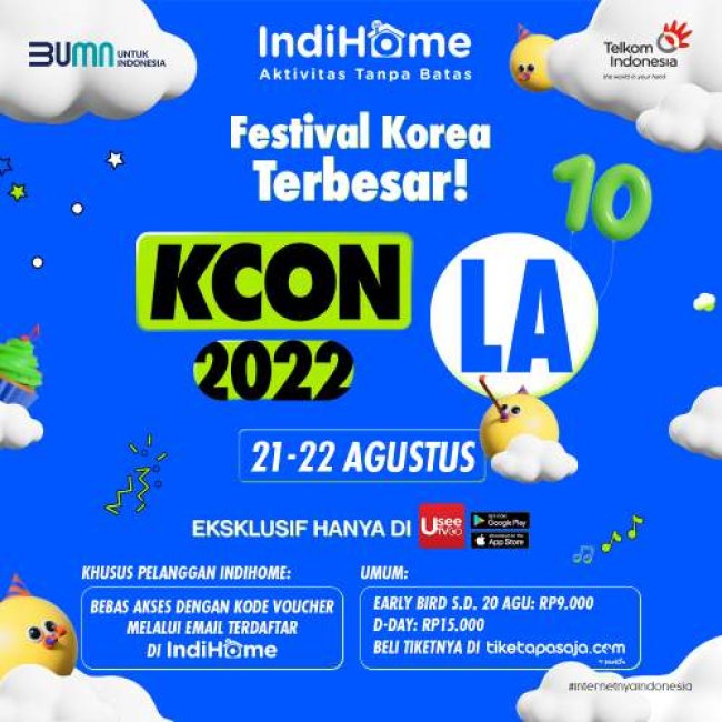 LIVE 21 dan 22 AGUSTUS, Saksikan Konser Kpop Internasional KCON 2022 LA di UseeTV Go