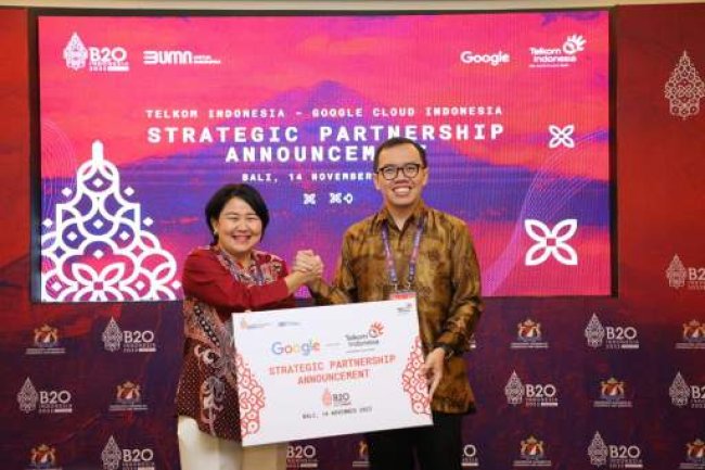 Kolaborasi Strategis Telkom dan Google Cloud, Majukan Agenda Transformasi Digital Indonesia