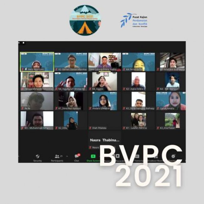 Brawijaya Virtual Peace Camp 2021 “Lets Talk About Peace”