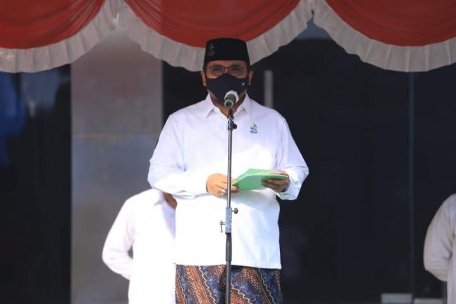 Menag Apresiasi Kemampuan Pesantren Hadapi Pandemi, Sebut Perpres 82 Kado Indah Buat Santri