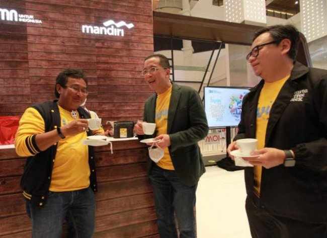 Gerakkan Konsumsi Masyarakat, Bank Mandiri Gelar Livin' Jakarta Coffee Week