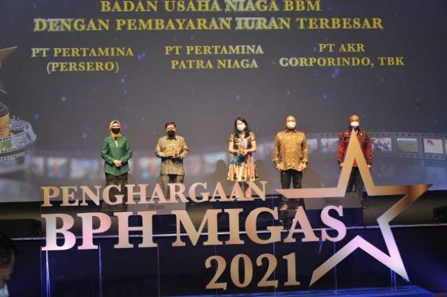 Pertamina Borong 7 Penghargaan BPH Migas 2021
