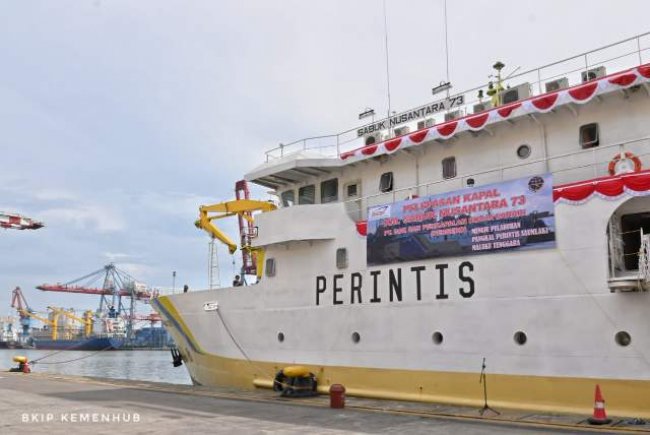 Di Penghujung Tahun, Kemenhub Selesaikan Pembangunan Kapal KM. Sabuk Nusantara 73