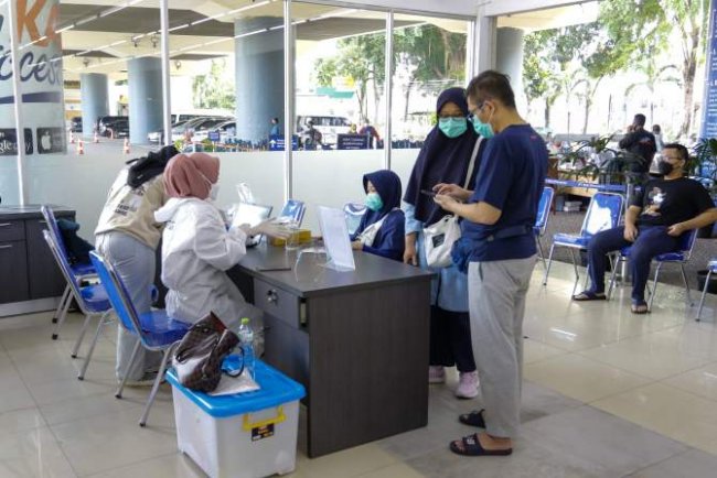 Stasiun Bekasi Layani Tes PCR Penumpang Anak di Masa Angkutan Nataru