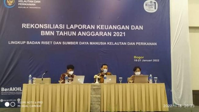Kinerja 2021 Berjalan Baik, KKP Susun Laporan Keuangan Bidang Riset dan Pengembangan SDM