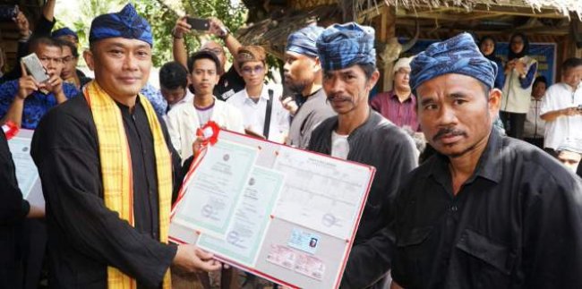 Jemput Bola Dukcapil Terbitkan 2.578 Dokumen Kependudukan bagi Masyarakat Baduy