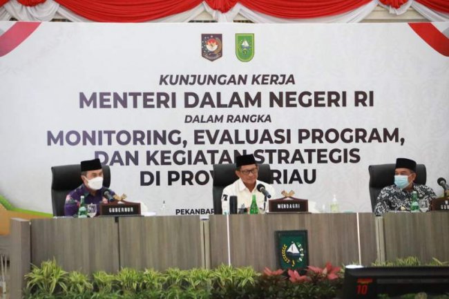 Kemendagri Apresiasi Capaian Realisasi APBD Provinsi Riau
