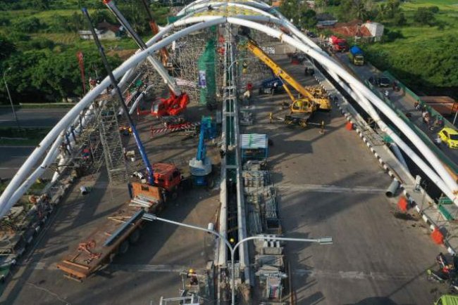 Pembangunan Jembatan Bogeg dan Ciberang Sudah Memasuki Tahap Finishing