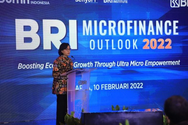 Sri Mulyani Apresiasi Kinerja BRI Garap Potensi Ultra Mikro