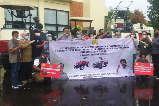 Booster Kemajuan Pertanian Jawa Barat, Kementan Gerak Cepat Kucurkan Taxi Alsintan