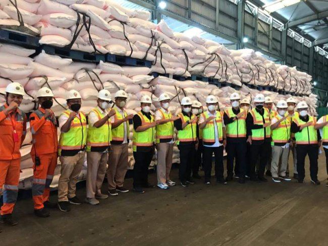 Kunjungi Pupuk Iskandar Muda, SYL: Cek Kesiapan Supply Pupuk untuk Petani