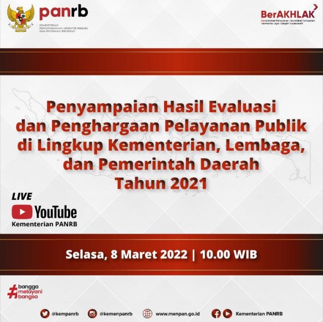 Menteri Tjahjo Kumolo Akan Serahkan Hasil Evaluasi Pelayanan Publik