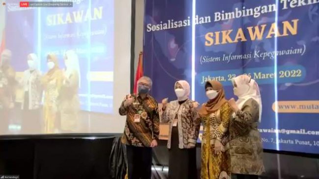 Kemendagri Resmikan Aplikasi Sikawan sekaligus Gelar Sosialisasi dan Bimtek Penggunaannya