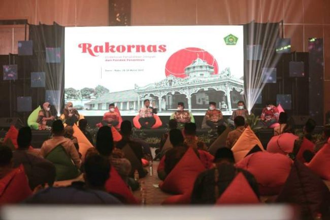 Gelar Rakornas, Kemenag Bahas Peningkatan Layanan Pesantren, Dana Abadi dan Beasiswa Santri