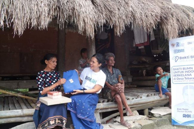 Program Bakti BUMN, BRI Beri Pelatihan UMKM & Kegiatan Sosial di Sumba