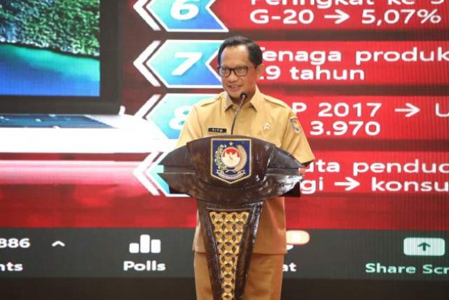 Mendagri Minta 7.266 Camat di Indonesia Bersinergi Sukseskan Penanganan Pandemi