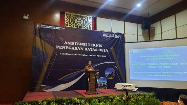 Kemendagri Targetkan Provinsi Sumatera Barat, Kepri, dan Riau Selesaikan Peta Batas Desa di Tahun 2022