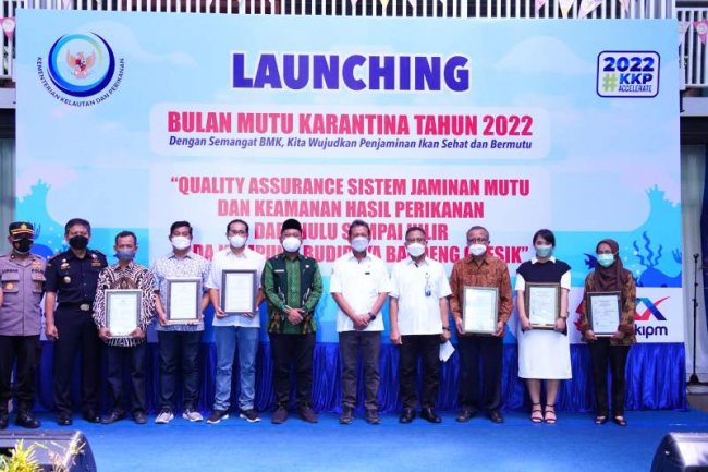 Menteri Trenggono: Tingkatkan Layanan Sertifikasi Jaminan Mutu untuk Dorong Kinerja Ekspor Produk Perikanan