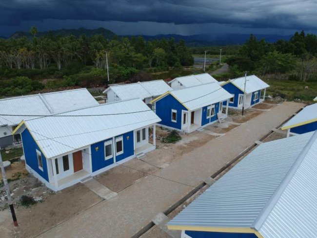 Rumah Khusus MBR di Gorontalo Senilai Rp 6,07 M Selesai Dibangun