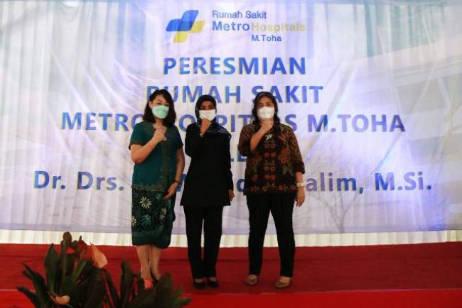 Resmikan RS Metro Hospital, Pemprov Banten Dorong Pihak Swasta Terlibat Peningkatan Derajat Kesehatan Masyarakat