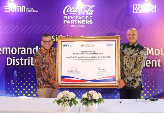 Perkuat Distribusi, CCEP Indonesia Gunakan Corporate Billing Management BRI