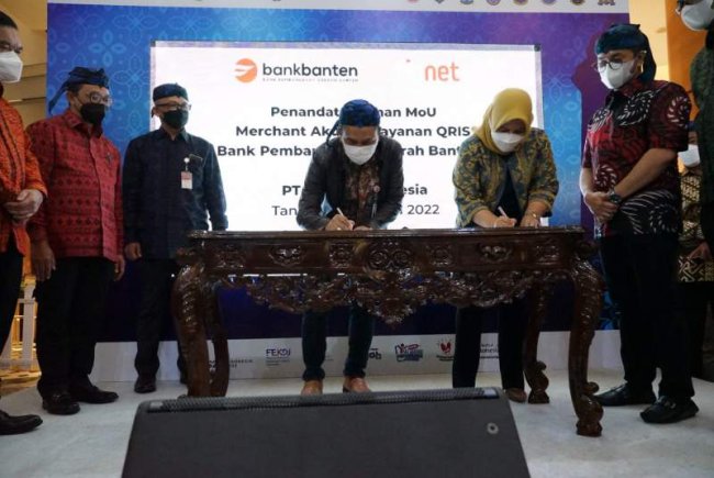 Finnet dan BPD Banten Dorong Percepatan Ekonomi Digital UMKM Serta Industri Kreatif di Banten