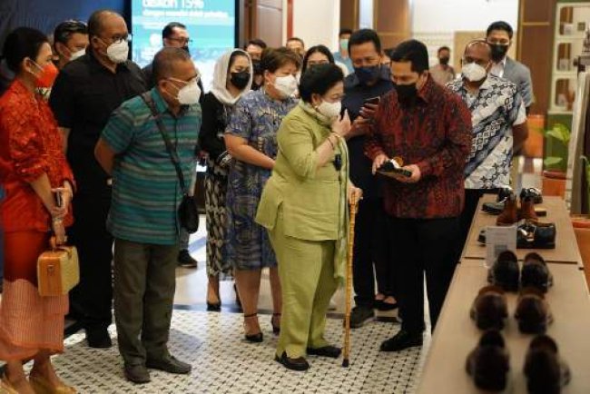 Didampingi Erick Thohir Tinjau Sarinah, Megawati: Alhamdulillah Peninggalan Bung Karno dapat Dikembalikan