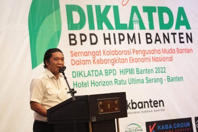 Hadiri Diklatda BPD HIPMI Banten, Al Muktabar Berpesan Untuk Terus Berkontribusi Dalam Pembangunan Daerah