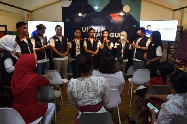 Kiprah Relawan Bakti BUMN Naikkan Kelas UMKM di Rumah BUMN Klungkung Bali