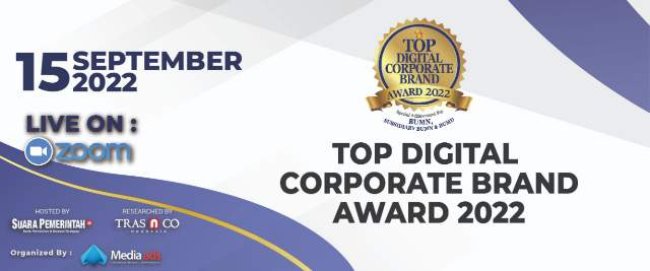 SuaraPemerintah.ID dan TRAS N CO Indonesia Akan Menggelar Top Digital Corporate Brand Award 2022