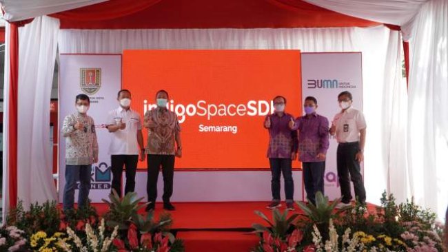 Telkom Resmikan IndigoSpace SDK Semarang, Wadah Komunitas Kreatif dan Digitalisasi UMKM  