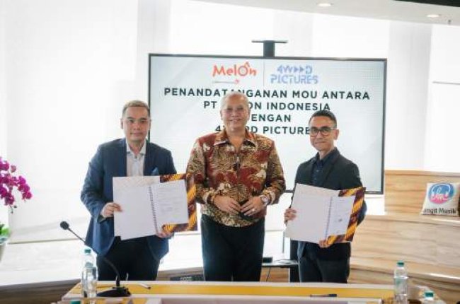 Melon Indonesia Go International,  Jalin MoU Dengan 4ward Pictures Negeri Jiran Malaysia