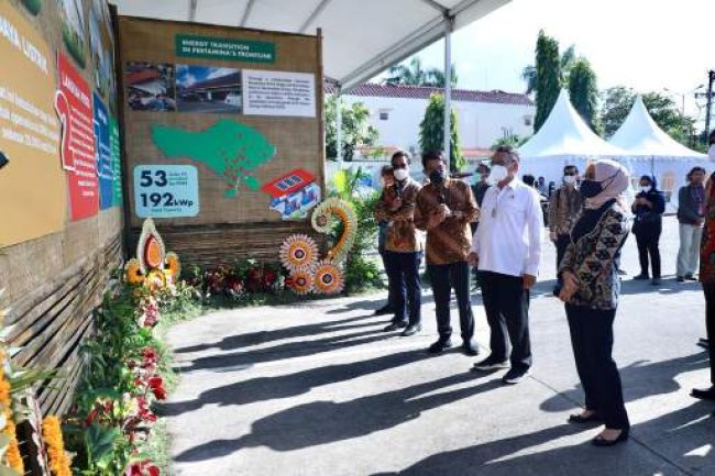 Jelang Helat G20, Menteri ESDM Tinjau Kesiapan Green Energy Station Pertamina di Bali