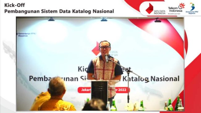 Telkom dan Bappenas Siapkan Sistem Data Katalog Nasional Satu Data Indonesia