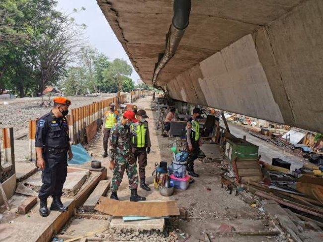Pasca Penertiban, KAI Daop 1 Jakarta Terus Lakukan Operasi Pengamanan Aset Kawasan Gunung Antang