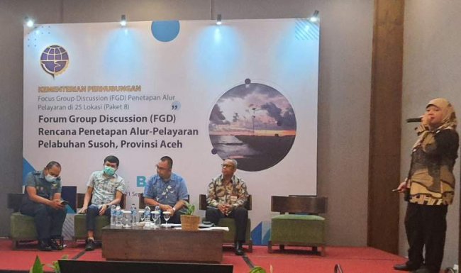 Kemenhub Segera Tetapkan Alur Pelayaran Masuk Pelabuhan Susoh Aceh