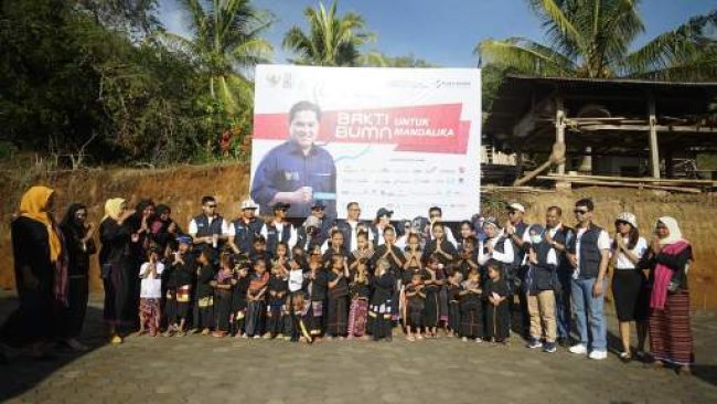 Bakti BUMN Untuk Mandalika, Kolaborasi 35 BUMN Wujudkan Indonesia Maju dan Mendunia