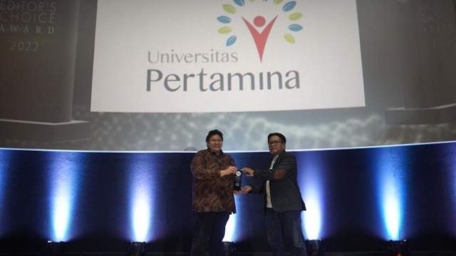 Getol Transformasi Digital, Universitas Pertamina Diganjar Penghargaan: Omni Education Platform of The Year