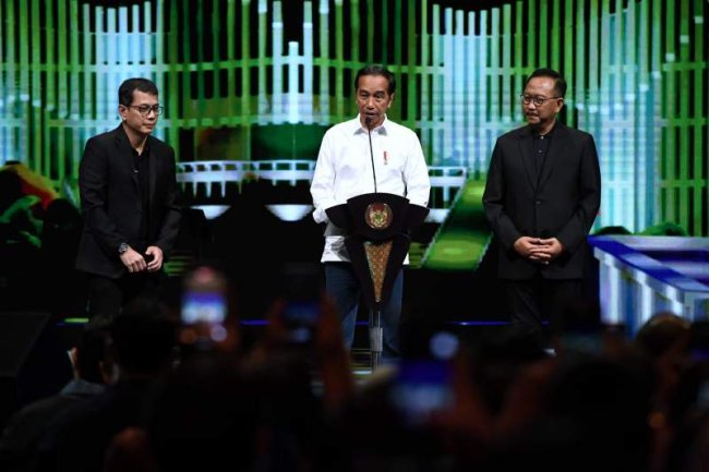 Presiden Jokowi Luncurkan Platform Digital Jagat Nusantara
