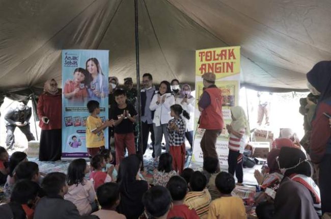 3 Kali Kunjungi Korban Gempa Cianjur, Menteri Bintang Pastikan Layanan Dukungan Psikososial Berjalan Baik