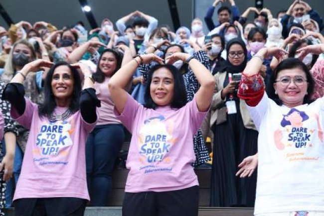 Momentum Peringatan HAKTP,  Menteri PPPA Kampanyekan Perempuan Berani Bersuara