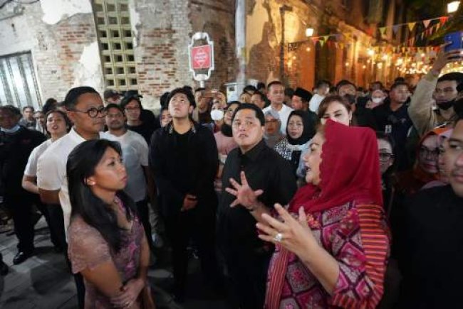 Penguatan Wisata Semarang, Erick Thohir Sambut Rencana InJourney Bangun Hotel Bintang Empat di Kota Lama