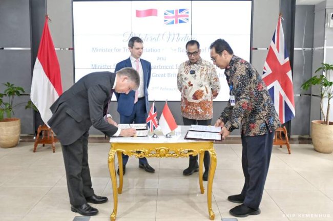 Indonesia dan Inggris Sepakati Kerja Sama Pengembangan Pelayaran Berkelanjutan
