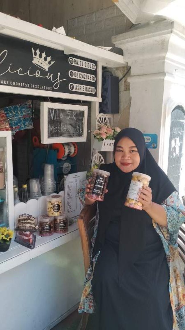 Bermodal Pinjaman Dari BRI, Wanita Asal Makassar Sukses Buka Usaha Kue