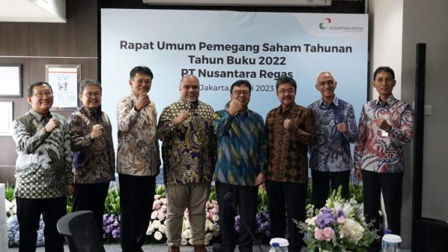 RUPS Tahun Buku 2022, Pendapatan Usaha Nusantara Regas Lampaui Target