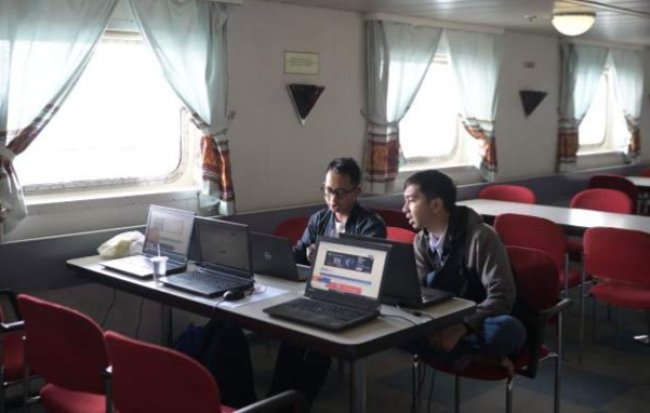 TelkomGroup Sediakan Infrastruktur Telekomunikasi Berkualitas di Hotel Apung KM Sinabung