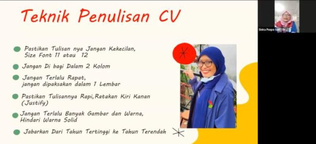 Ingin Lolos Lamaran Kerja? Ini Tips Bikin CV Ala Perwira Pertamina