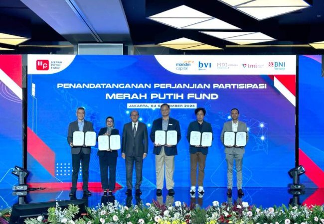 Partisipasi TelkomGroup Dukung Pendanaan Startup Nasional Melalui Peresmian Merah Putih Fund